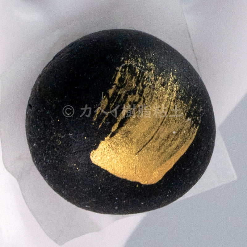 点心シリーズ - 溶岩カスタードパンイヤリング