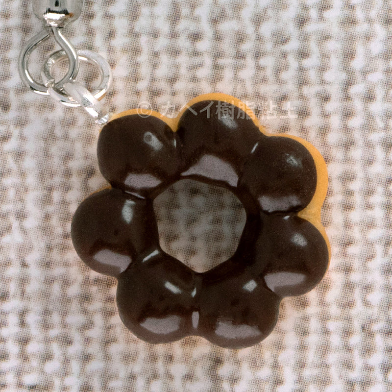 チョコもちドーナツ(ポイもち)ピアス