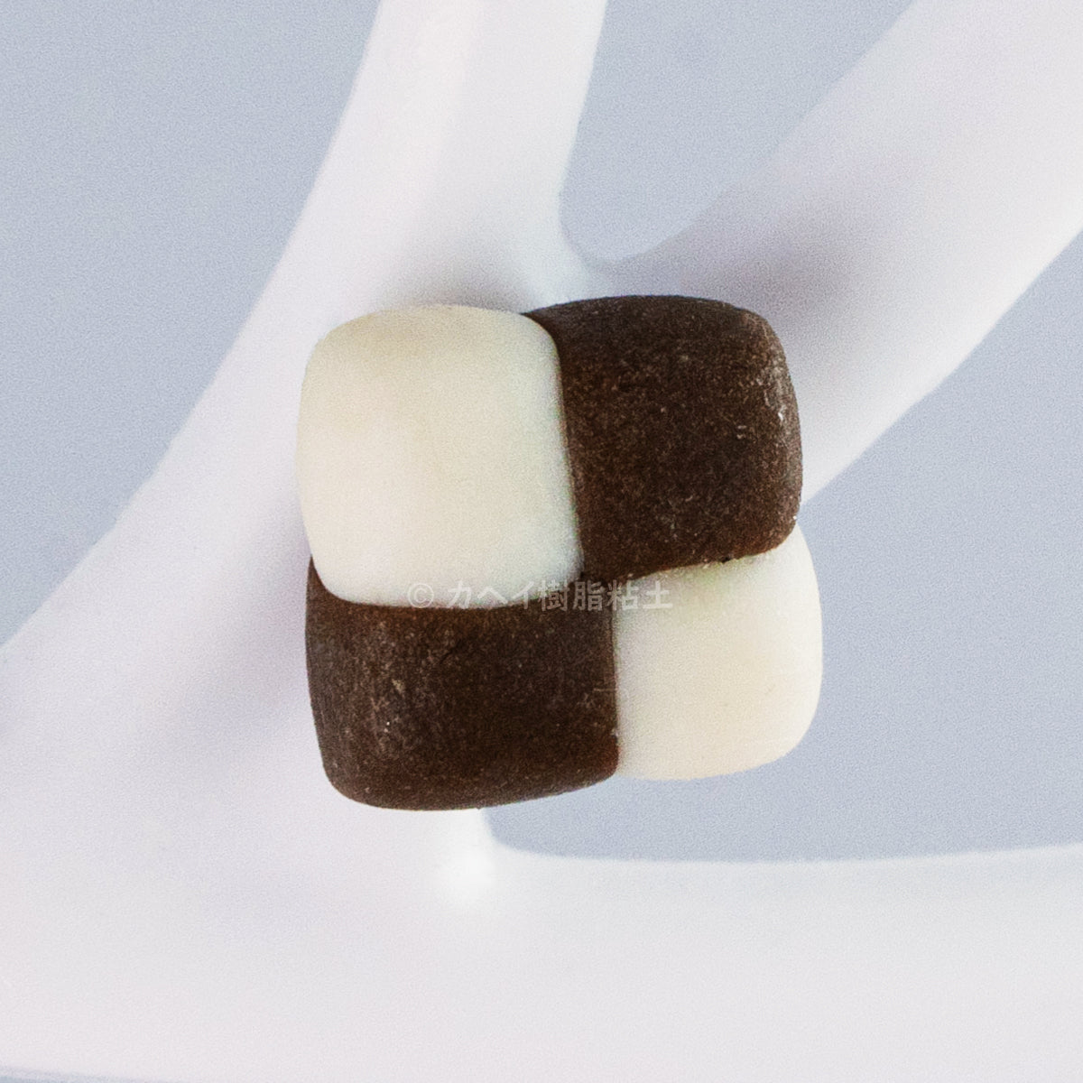 Confectionery - Checkerboard Chocolate Earring