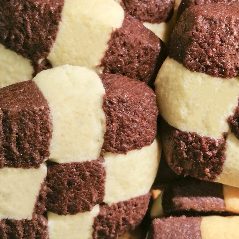 Confectionery - Checkerboard Chocolate Earring