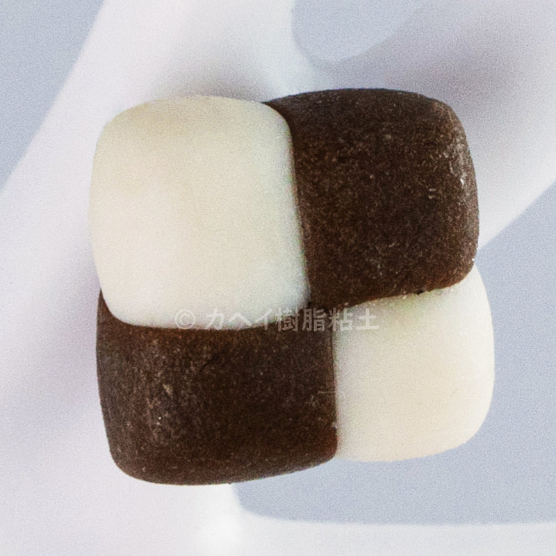 Confectionery - Checkerboard Chocolate Earring
