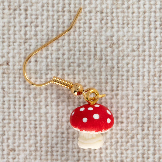 Wildlife and Nature - Fly Amanita Earring