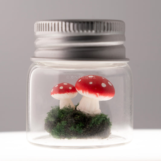 Wildlife and Nature - Fly Amanita in a Bottle Knickknack