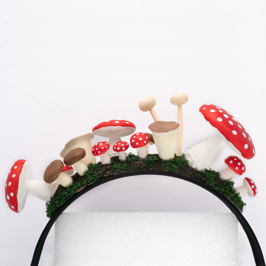 Wildlife and Nature - Fungi Family Headband